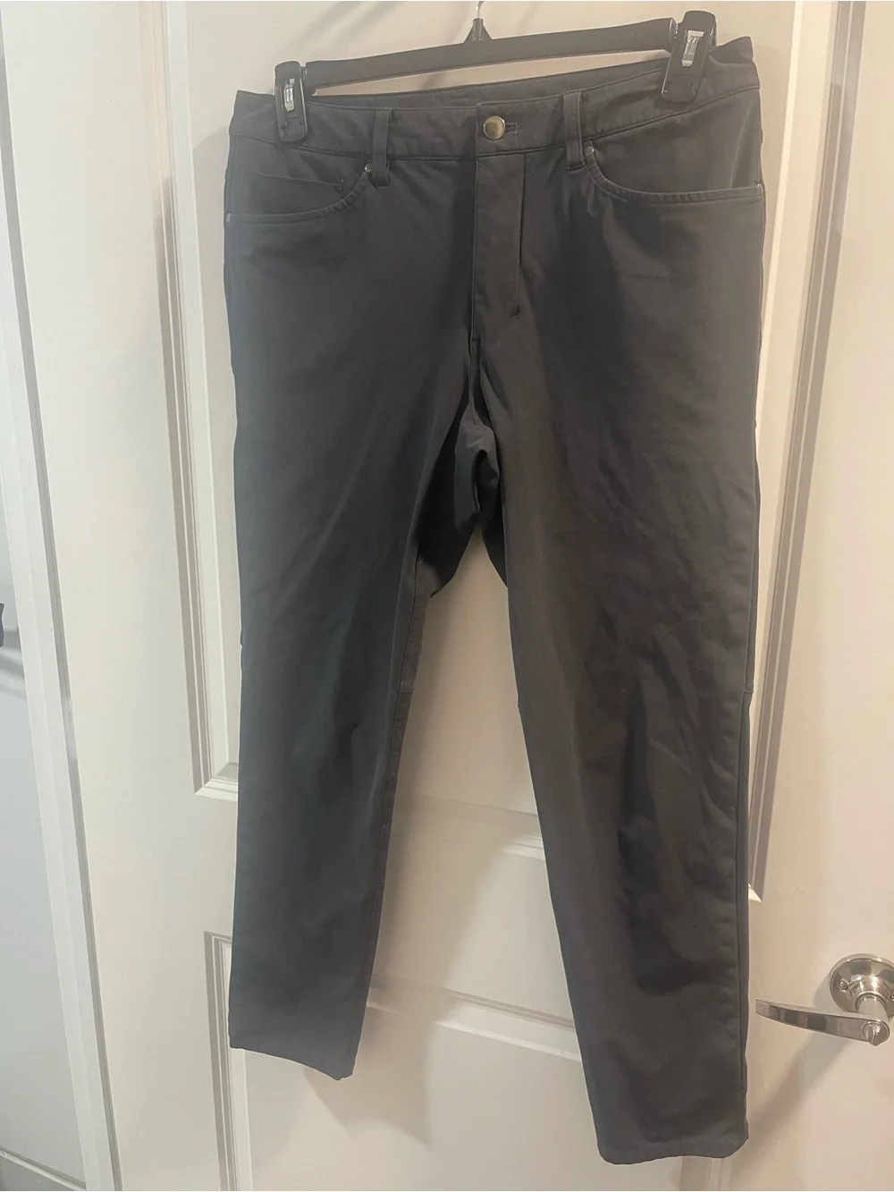 lululemon athletica Gray Slim Stretch Pants
